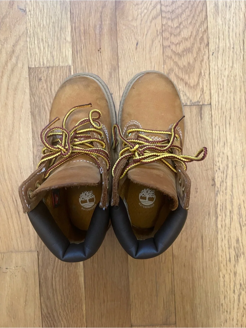Timberland Kids Wheat Nubuck Boots